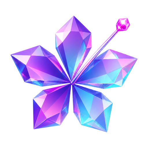 The crystal hibiscus mark